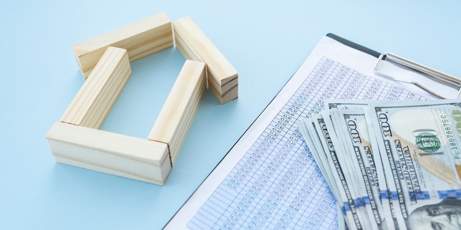 A representation of a home title and lending.